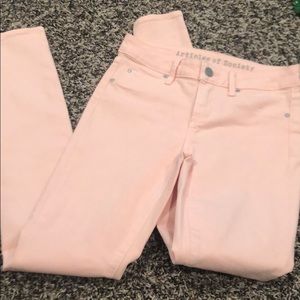Light Pink skinny jeans